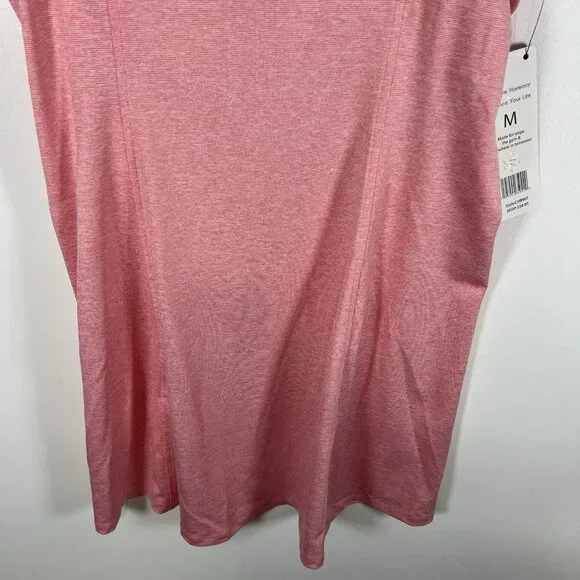 Harmony Balance Athletic Tennis Mini Dress Built-In Bra‎ Pink Women's Size M NWT - Picture 3 of 9